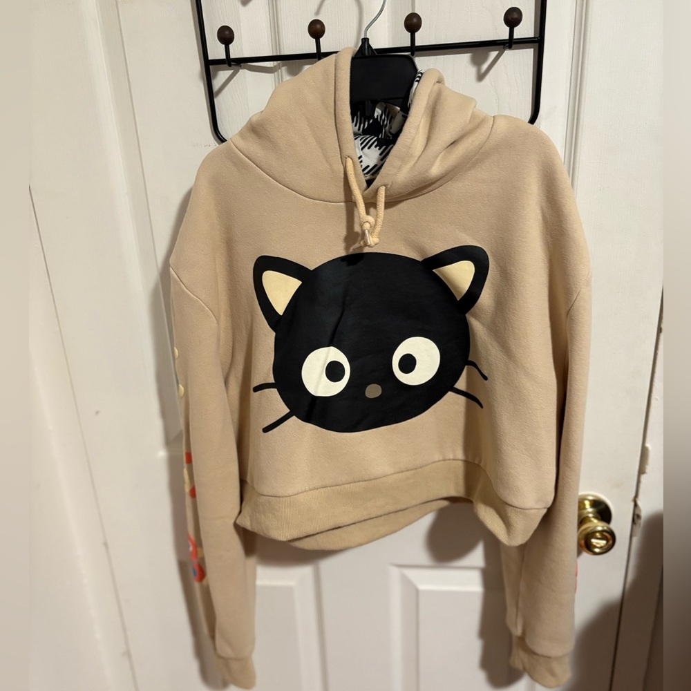 Chococat cropped hoodie